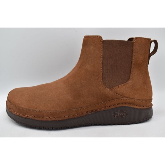 Chaco Mens Size 11 Paonia Cinnamon Brown Suede Chelsea Boots Shoes main image 8